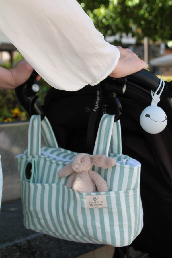 Bolsa pocket stripes Mint